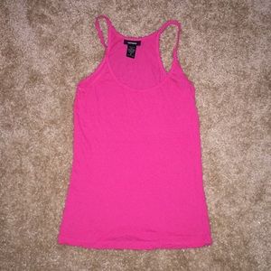 Express Pink Racer Back Cotton Tank Sz. M